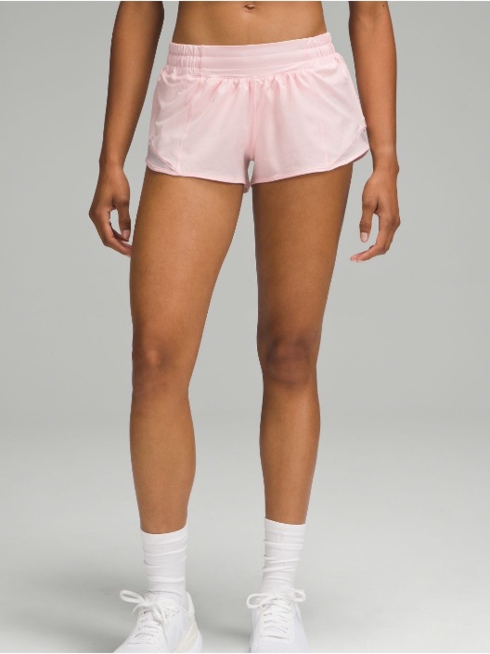 Hotty Hot Low-Rise Lined Short 2.5" Strawberry Milkshake size 10